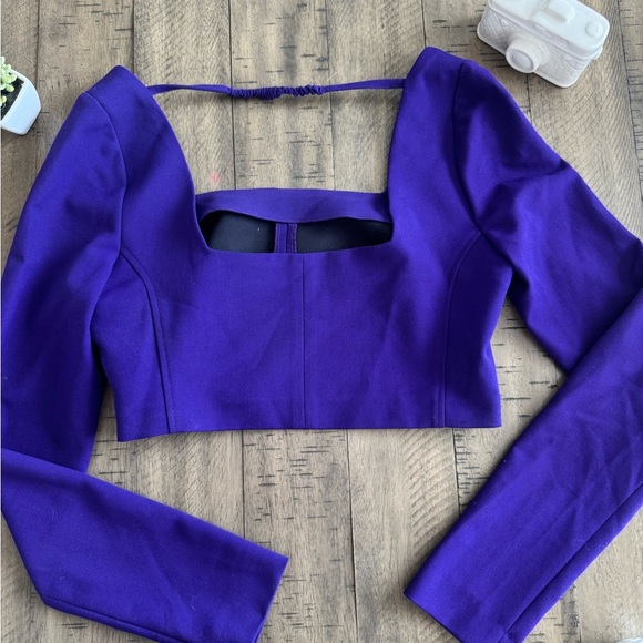 Zara Vibrant Purple Top - Picture 2 of 9